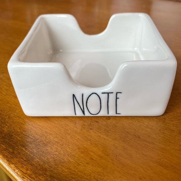 Rae Dunn Other - Rae Dunn “NOTE” Post It Holder Artisan Collection By Magenta